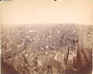 Panorama of Philadelphia from Sparks shot tower, Northwest view, 1870 by American Photographer